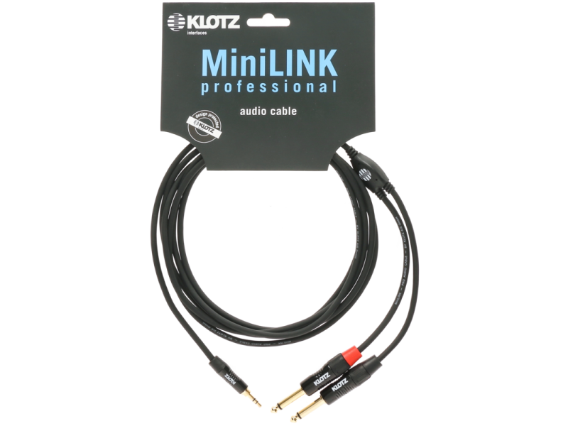 MiniLink Pro TRS 3.5 mm - 2x TS 6,35 mm