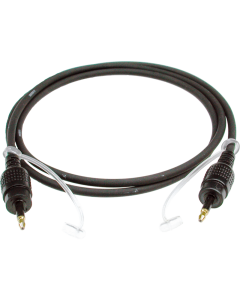 robust cable with 2x optical mini jack